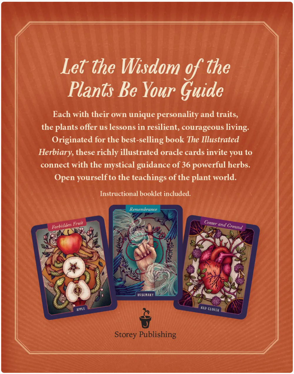 The Illustrated Herbiary Oracle Cards