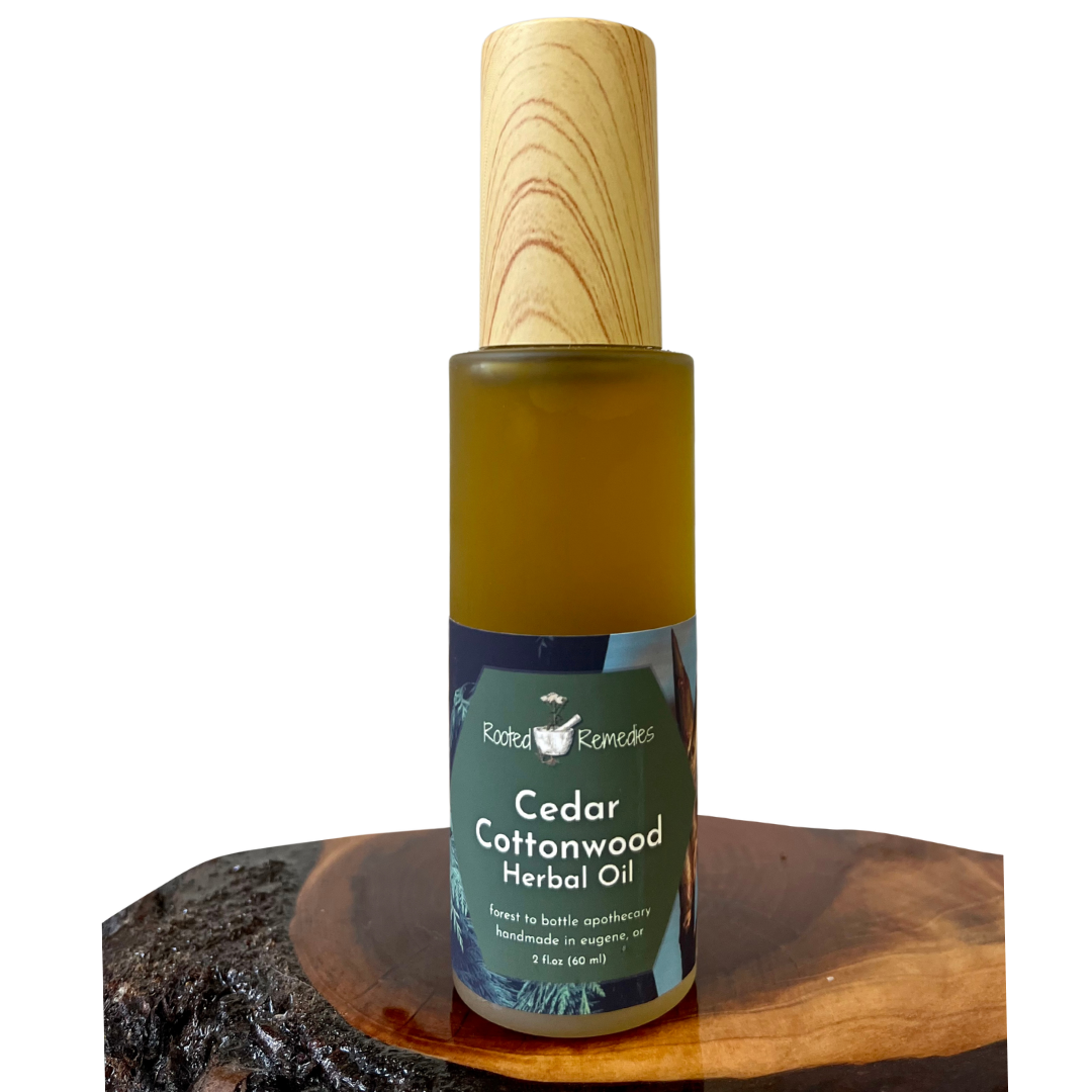 Herbal Oil: Cedar Cottonwood