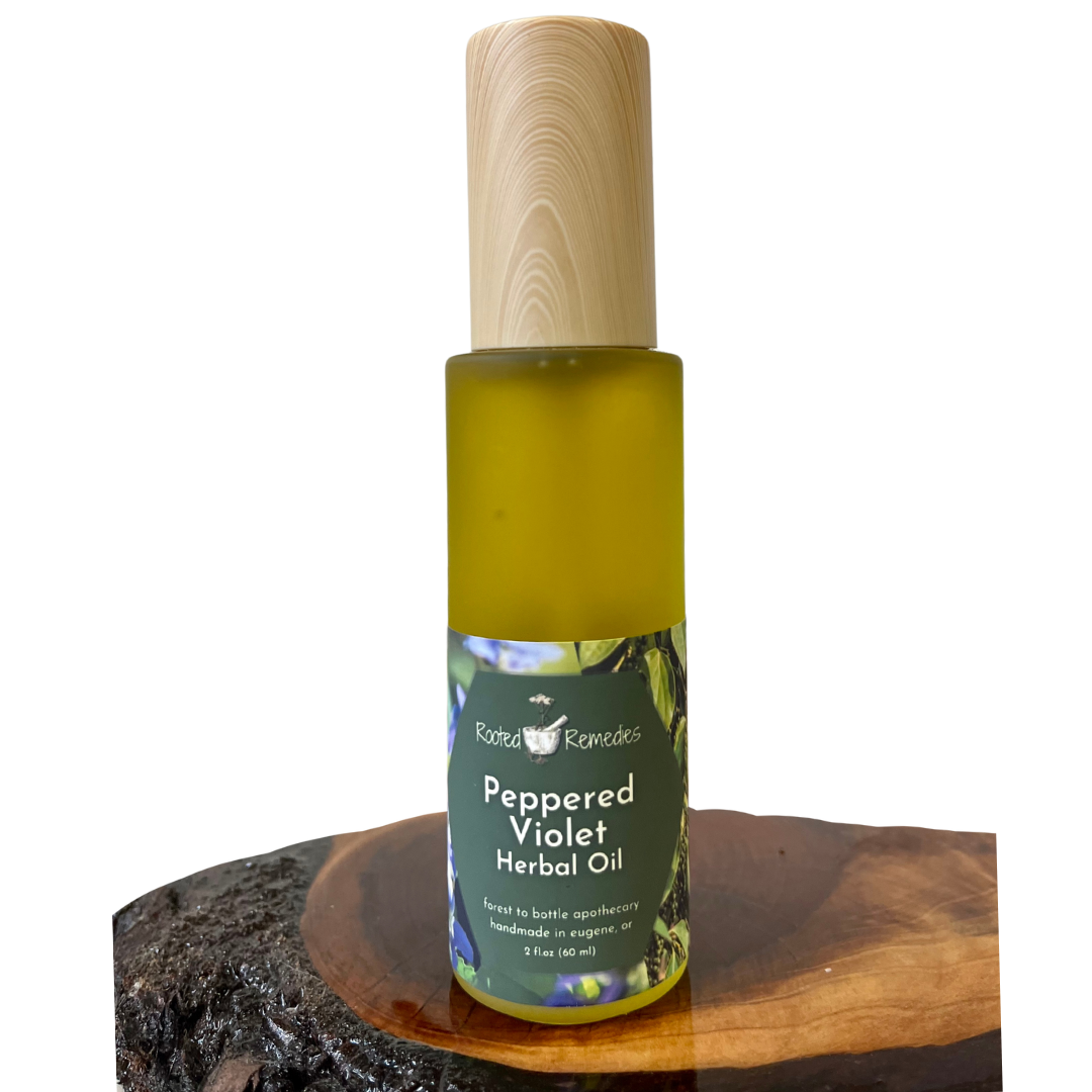 Herbal Oil: Peppered Violet