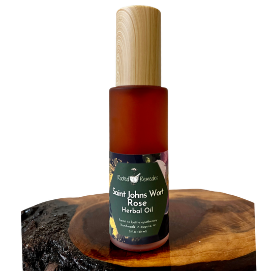 Saint Johns Wort-Rose Herbal Oil